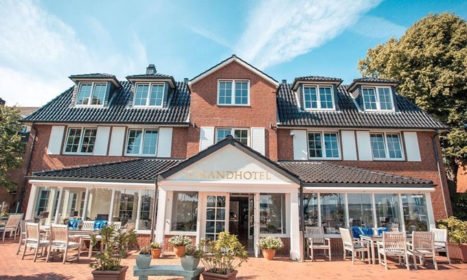 Strande House | Double room, shower, toilet, land side - Strandhotel Strande