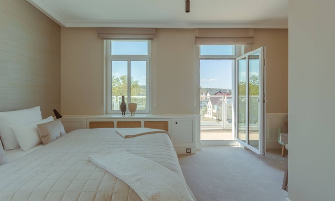 Ahlbeck Villa | Double room sunny side balcony - Strandhotel Ostende