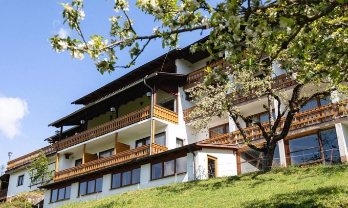 Edlbach Apartment | Double room with shower or bath, WC - Ausflugshotel Huttersberg