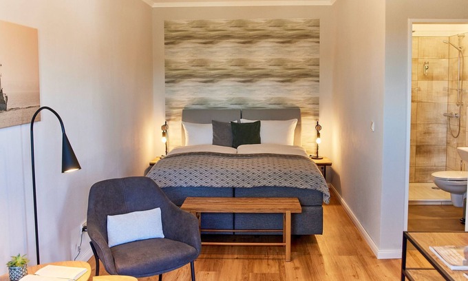 Kappeln House | Double room with terrace - Schleihotel in Kappeln an der Schlei