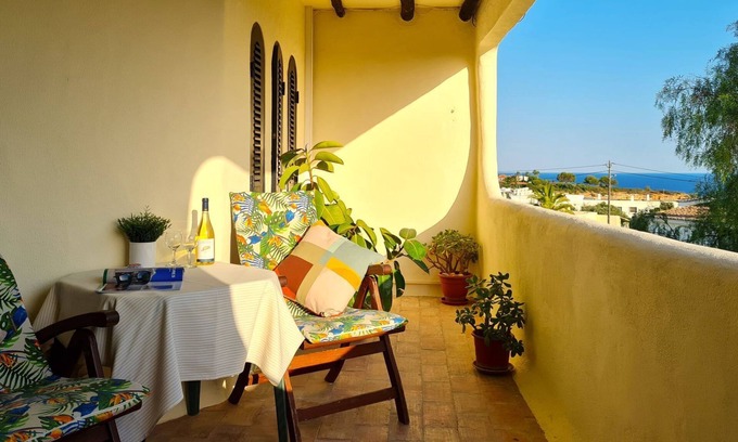 Vale de Covo Apartment | Downtown Carvoeiro 1BDR Apart W/View by LovelyStay