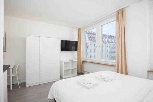 Sihlfeld Apartment | Downtown Deluxe Studio with Queen Bed BE-45