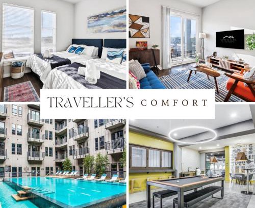 Fort Worth Apartment | Downtown Fort Worth Luxe Retreat, Pool, Gym and Free Parking