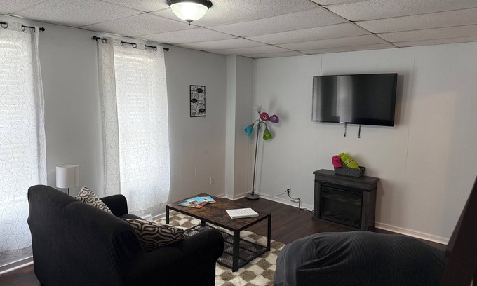Michigan City Apartment | Downtown Getaway 1