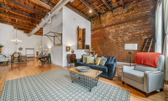 Cookeville Condo | Downtown Loft on Historic West Side of Cookeville