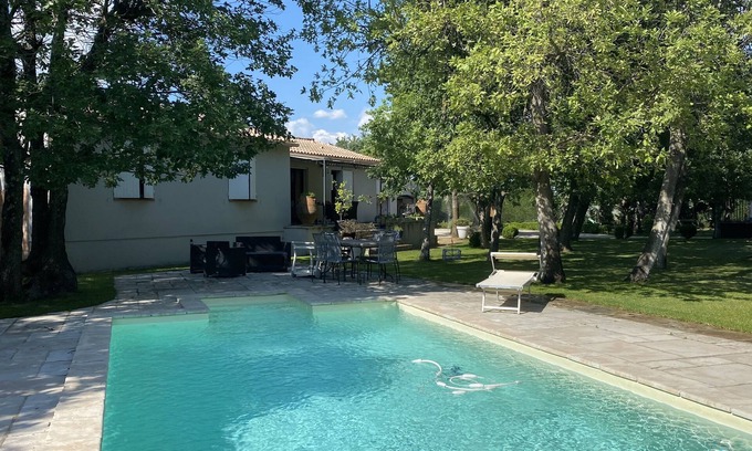 La Baume-de-Transit House | Drôme provençale, nature, outdoor swimming pool and spas