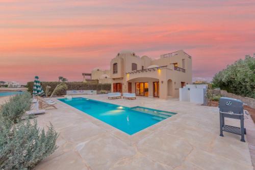 El Gouna Villa | Dream Beach House on Island 3BR Priv Pool Sabina El Gouna