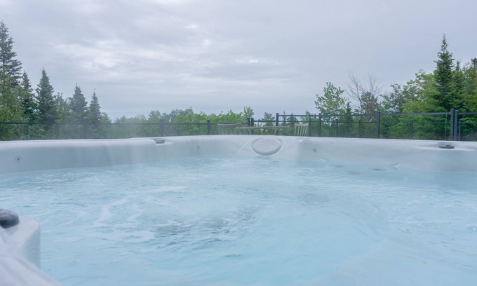 Saint Irenee Ski Chalet | Dream on St. Lawrence River with pool and spa
