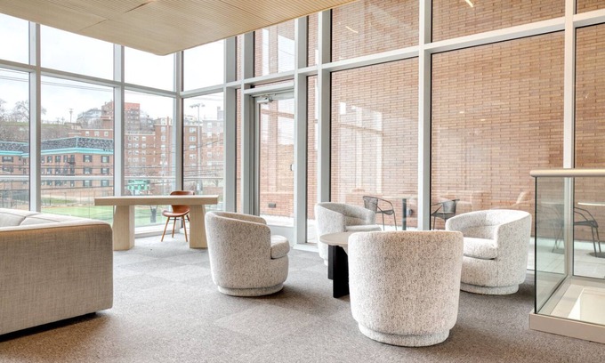 Hoboken Apartment | Dreamy Hoboken 1BR w/Elevator, Gym, Terrace & Courtyard, by Blueground
