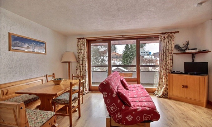 Saint-Jean-dʼAulps Apartment | dU¨PLEX APARTMENT WITH SWIMMING POOL ACCESS - SAINT JEAN D'AULPS SKI RESORT- 9 PEOPLE - DAILLE D10