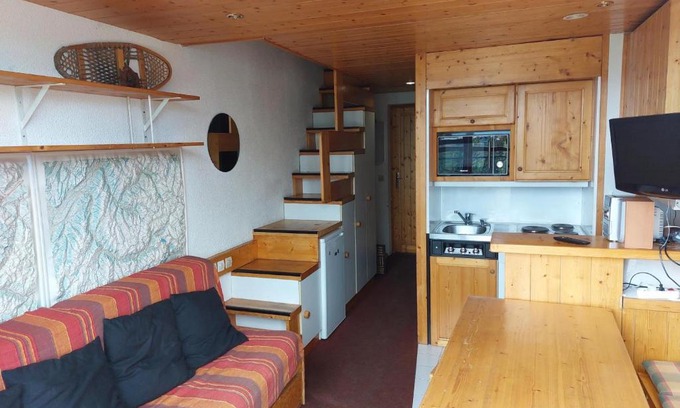Arc-1800 Apartment | Duplex 2 pièces près des pistes, 5 personnes, Wifi, Animaux acceptés - FR-1-411-52