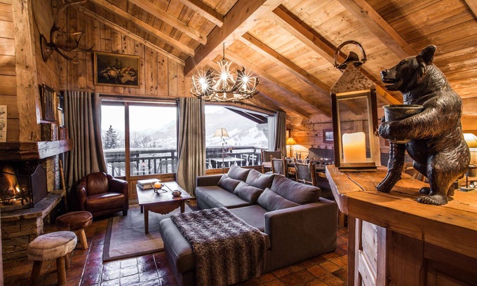 Le Planellet Apartment | Duplex 3 bedroom chalet type high standing sunny superb view of the village