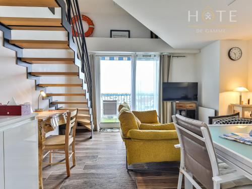 Bourgenay Apartment | Duplex 4 étoiles, vue mer et port de plaisance