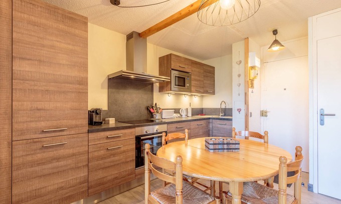 Bellentre Apartment | duplex 6 beds center station Les COCHES. domain MONTCHAVIN LA PLAGNE