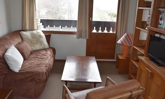 Pralognan-la-Vanoise Apartment | Duplex ensoleillé avec piscine chauffée, proche centre et pistes - FR-1-464-34