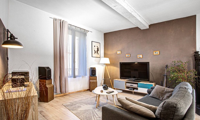 Ceret Apartment | Duplex Les Trois Ponts - Vue sur le Pont du Diable