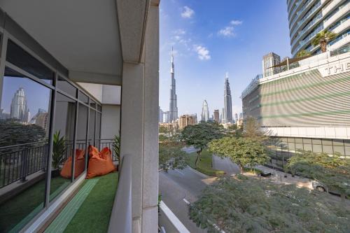 Downtown Dubai Apartment | Durrani Homes - The Luxe Retreat 4BR Podium villa with private Jacuzzi and Burj Khalifa View