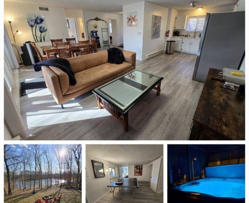 Streetsboro House | Eagles Nest At Heron Hill Retreat Hot Tub on Lake!