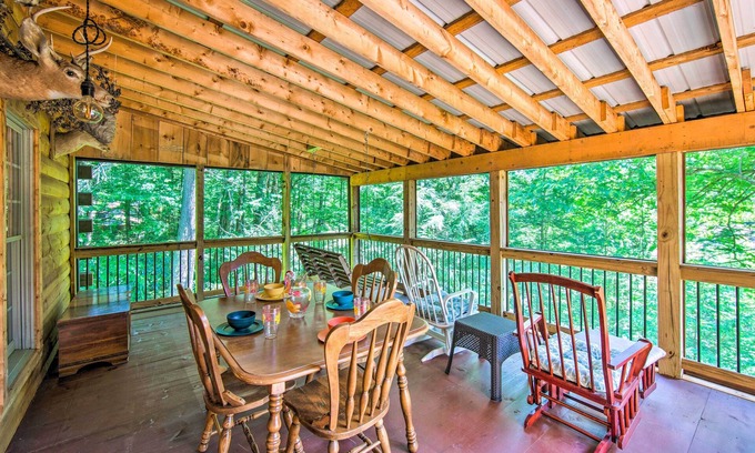 Bodines Cabin | 'EaglesView on the Loyalsock' Creekside Cabin