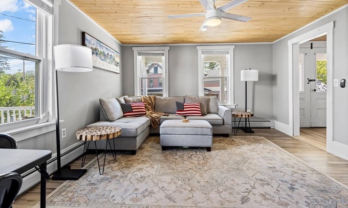 Meredith House | Easiest Location! Rent a Boat, Attend a Wedding! 2600sqft on Main St Meredith