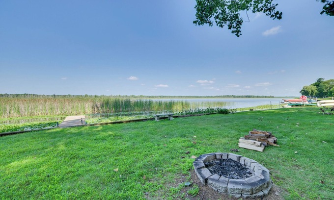 Tawas City House | East Tawas Lakefront Getaway w/Kayaks + Deck