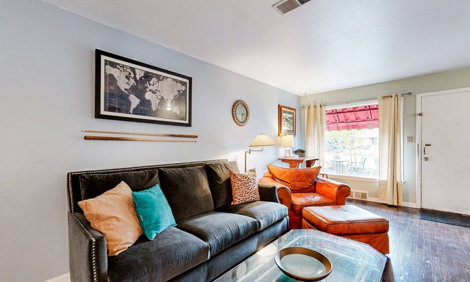 East End House | Eclectic vintage duplex home close to downtown, hiking trails, & event center