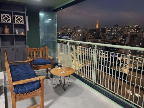 Bela Vista Apartment | Ed Brasil apto Resort com garagem, AC no 17 andar