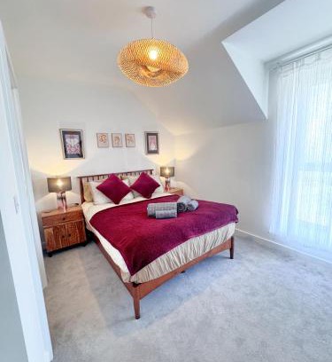 Birmingham House | Eden Gateway full equipment brand new bright and modern En-suite Double bedroom - room 3 near city centre