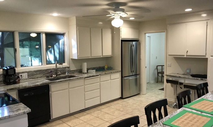 Eden Isle House | Eden Isle Retreat Near Marina with 2 Golf Carts!