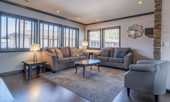 June Lake Condo | Edgewater #16, Condominium with both lake and mountan views!