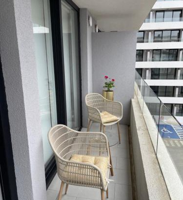 Temuco Apartment | Edificio Curitiba, Apartamento nuevo y céntrico 1B 1D