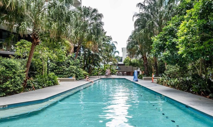 Newstead Apartment | Effortless Resort-style 2BR With Pool and Gym