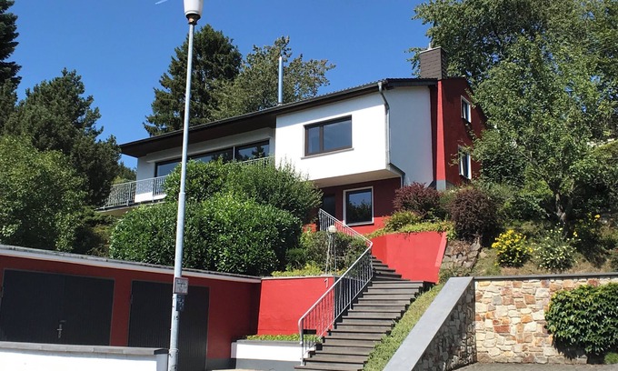 Hellenthal House | Eifel National Park, modern villa, view, garden, private, center