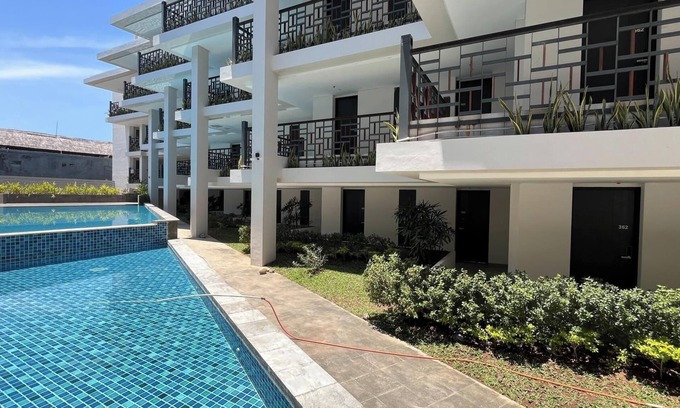 By Pass Ngurah Rai Apartment | Elegant 2Br (No Kitchen) Apartment At Skales Residence Nusa Dua Bali