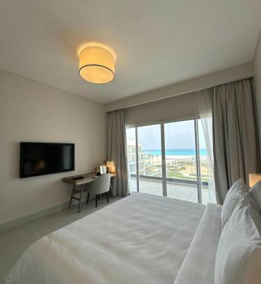 Sidi Abd El-Rahman Apartment | Elegant 2BR Seaview Hotel Suite