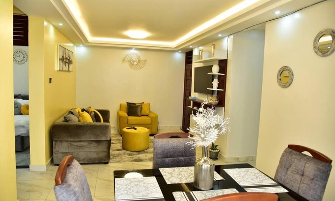 Kireka Apartment | Elegant 3-Bedroom Condo with Pool, Gym & Free Wi-Fi
