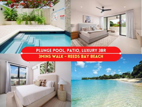 Lower Carlton Beach House | Elegant 3BR Pool Villa Beach 5min Holetown