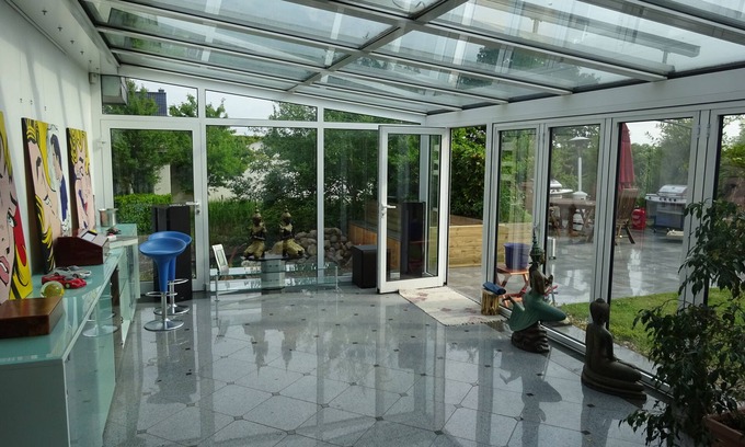 Eckhorst House | Elegant bungalow on the outskirts of Lübeck with sauna not far from the Baltic Sea