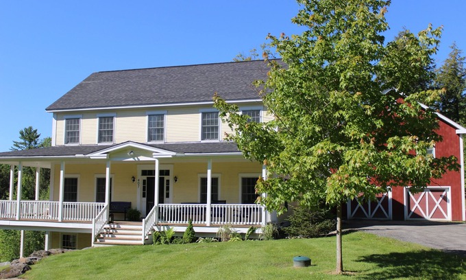 Morrisville House | Elegant Stowe Farmhouse with Outstanding Location and Amenities