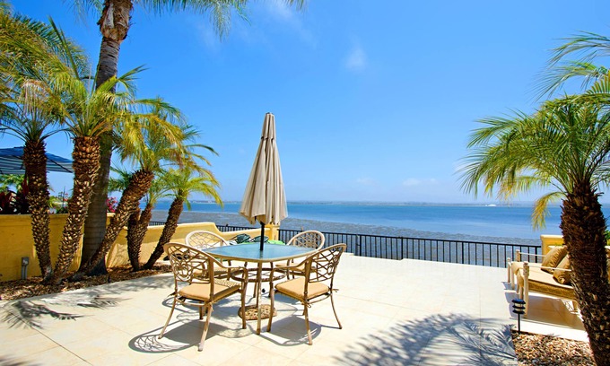 Coronado Cays Condo | Elegant Waterfront Condo with Free High Speed Internet and Central Heating/AC