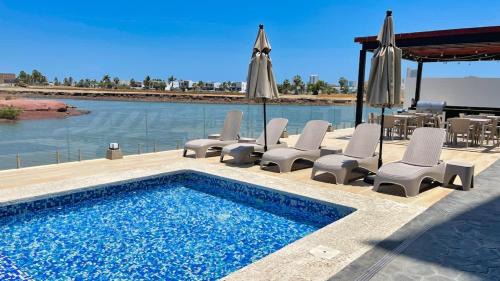 Marina Mazatlan Apartment | Elegante departamento con vista a la Marina - 4A