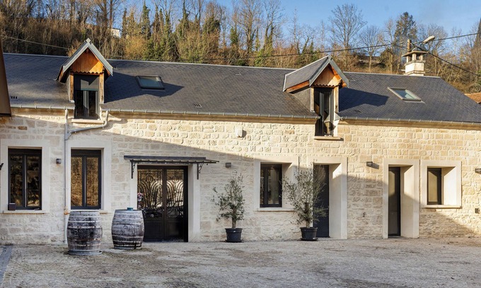 Dommiers House | Elegante Maison Familiale en Bord de Forêt, à 1h de Paris
