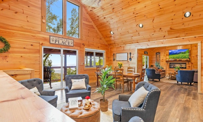 Sevierville Cabin | Elevated Escape by Ghosal Luxury Lodging