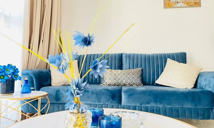 Dubai Production City Apartment | Elite Inn: Dania3 Cosy Elegant Studio at Midtwon IMPZ Dubai
