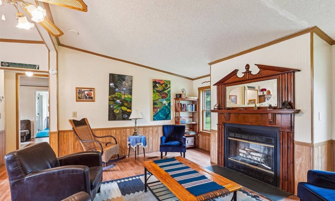 Morrisville House | Elmore Escape: 4 br, games galore, firepit, views!