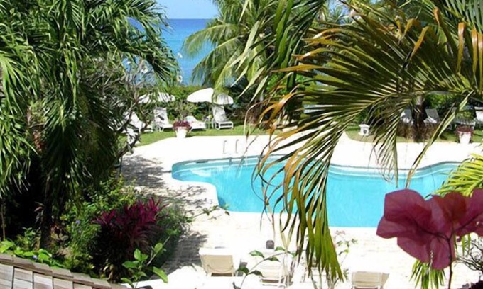 Gibbs Bay Villa | Emerald Beach 4 - Villa Plumbago | Beach Front - Located in Wonderful Gibbs Bay with Private Chef Services