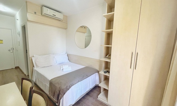 Santa Paula House | ENB | Ótimo flat no Mercure de SCS, próx a GM