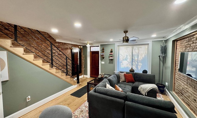 Eckington House | Enchanting 4-bedroom townhome in the heart of DC with decks and amenities!