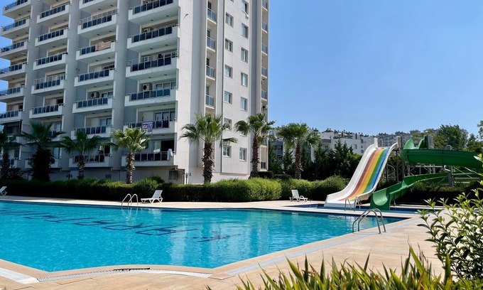 Mezetli Apartment | Endless Ocean View Large Apartment with Waterpark