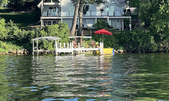 Markesan House | Enjoy 150' Of Lake Frontage Steps From Your Home!